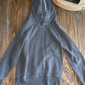 Over size Grey washed Boys Hoodiel size 4/5